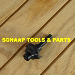 Lijstfrees R 4-4mm HW-hardmetaal wisselschacht 8mm met geleidelager | 24643-5-31040